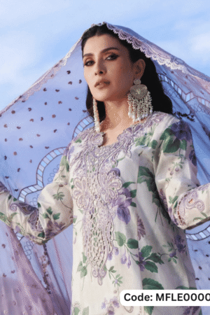 Miraah Premium Embroidered Luxury Lawn