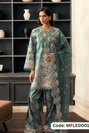 Miraah Premium Embroidered Luxury Lawn