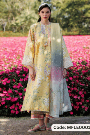 Miraah Premium Embroidered Luxury Lawn