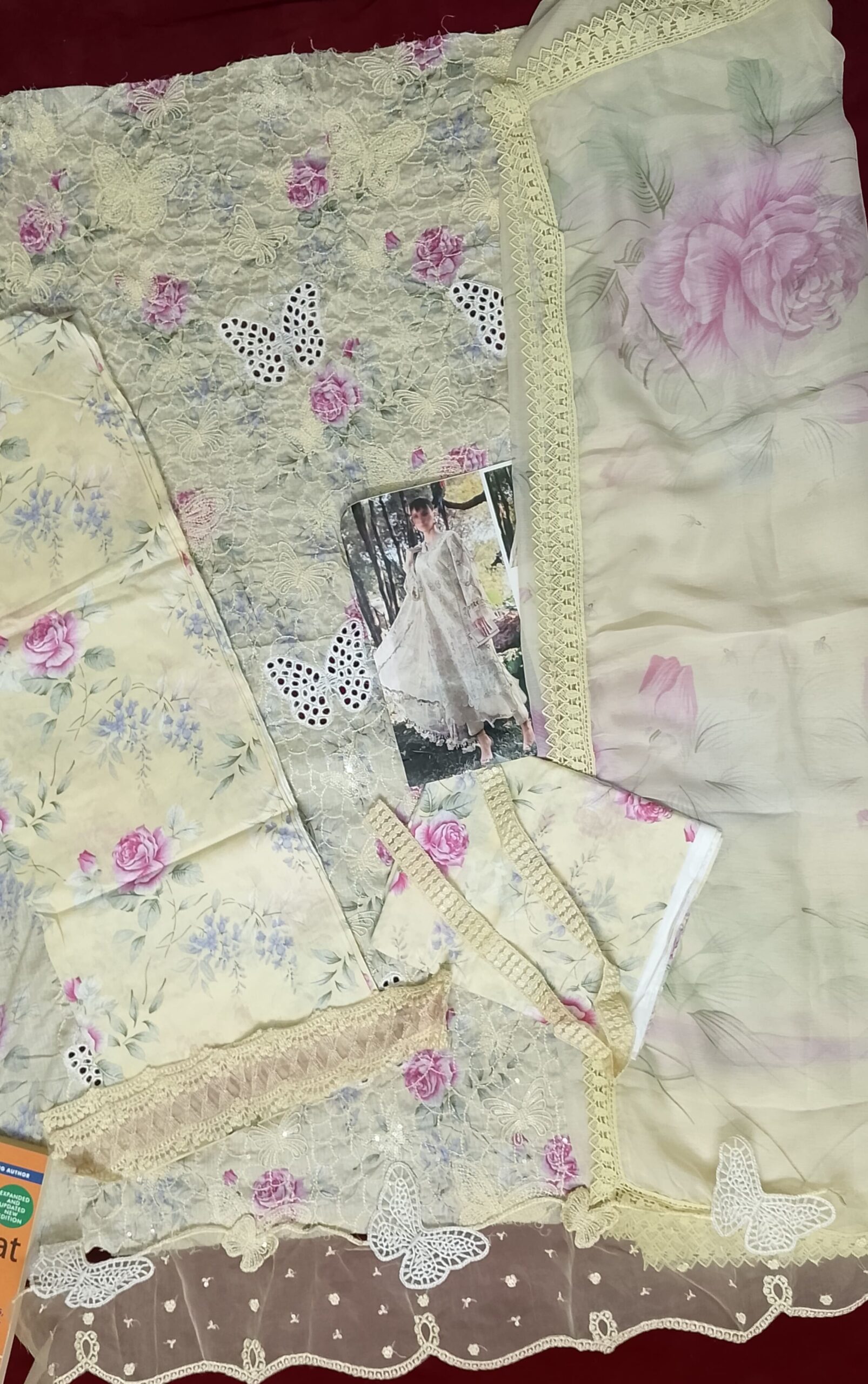 Miraah Premium Embroidered Luxury Lawn - Image 2