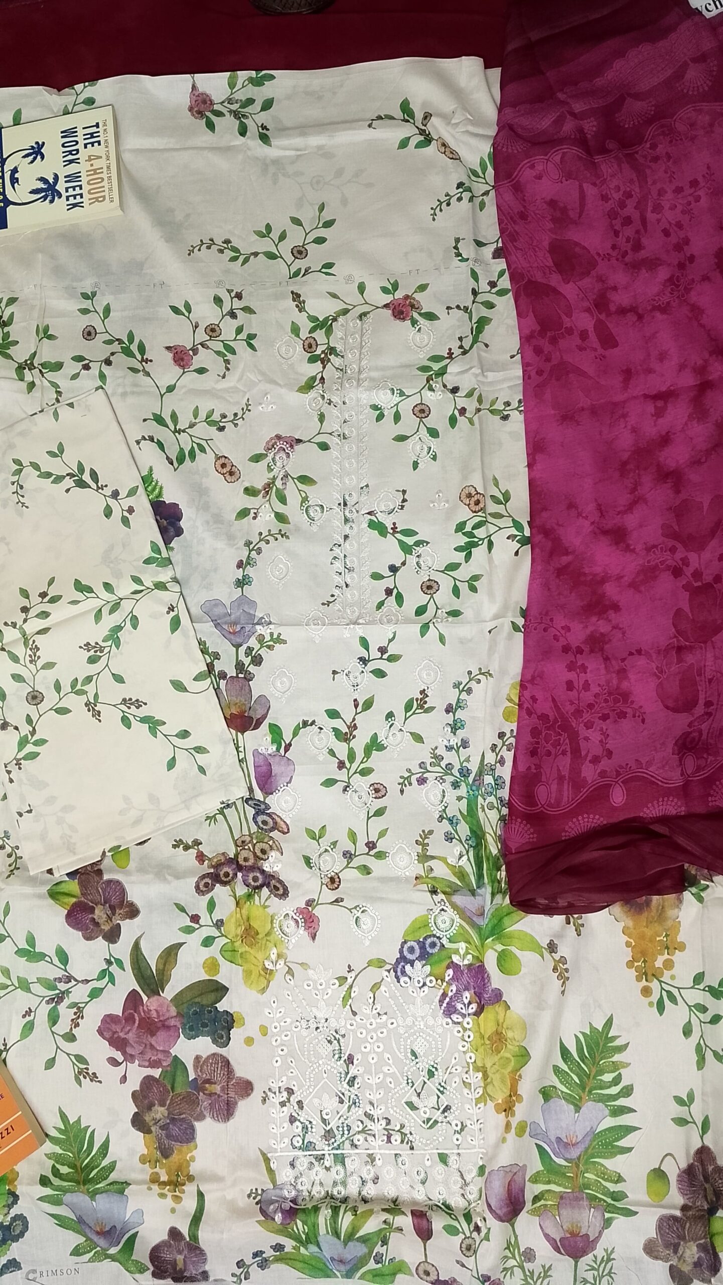 Miraah Premium Embroidered Luxury Lawn - Image 2